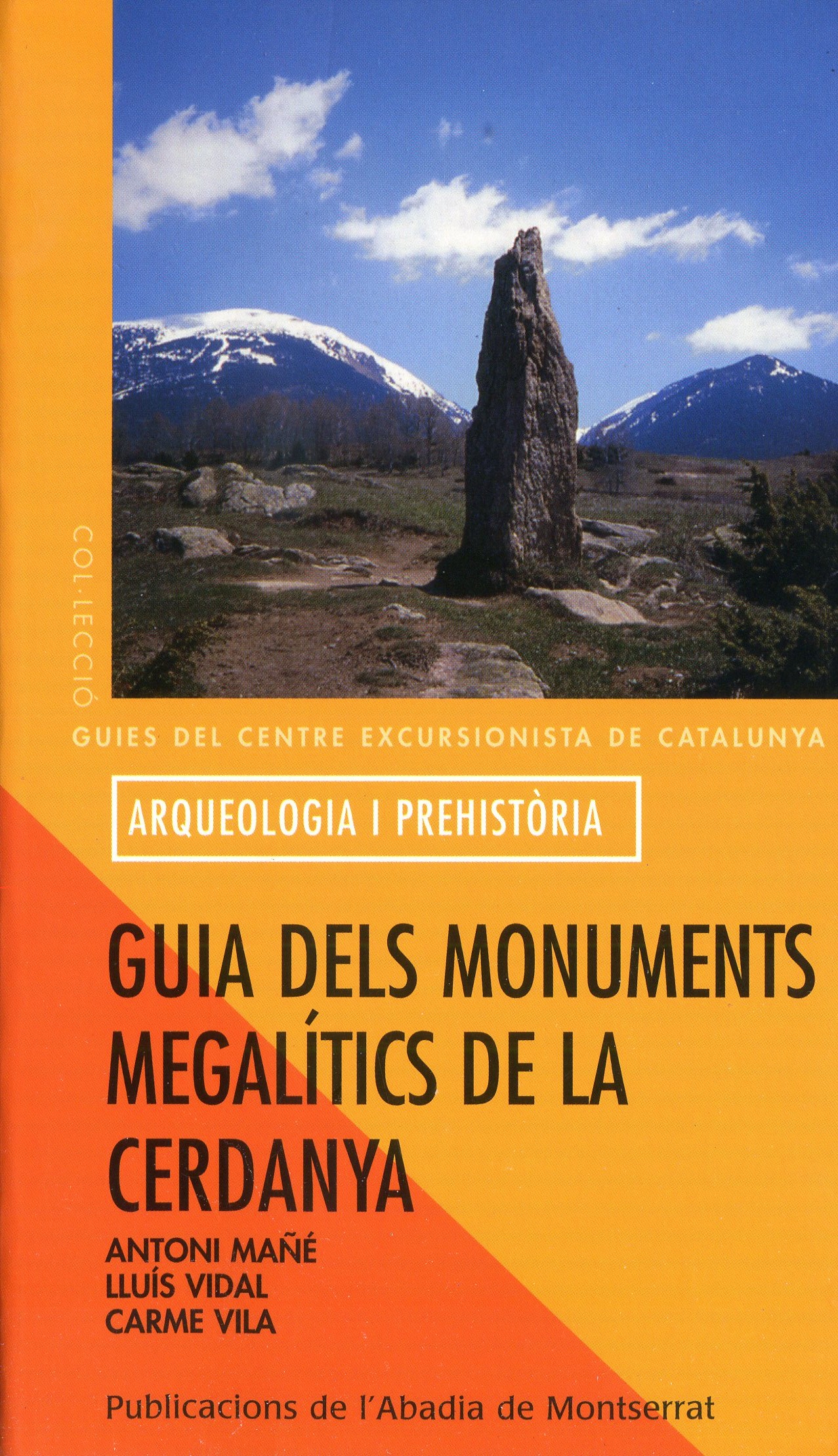 Guia dels monuments megalítics de la Cerdanya - Portada